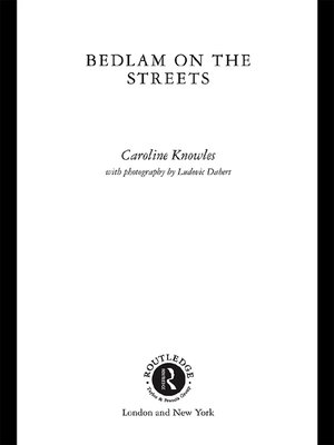cover image of Bedlam on the Streets